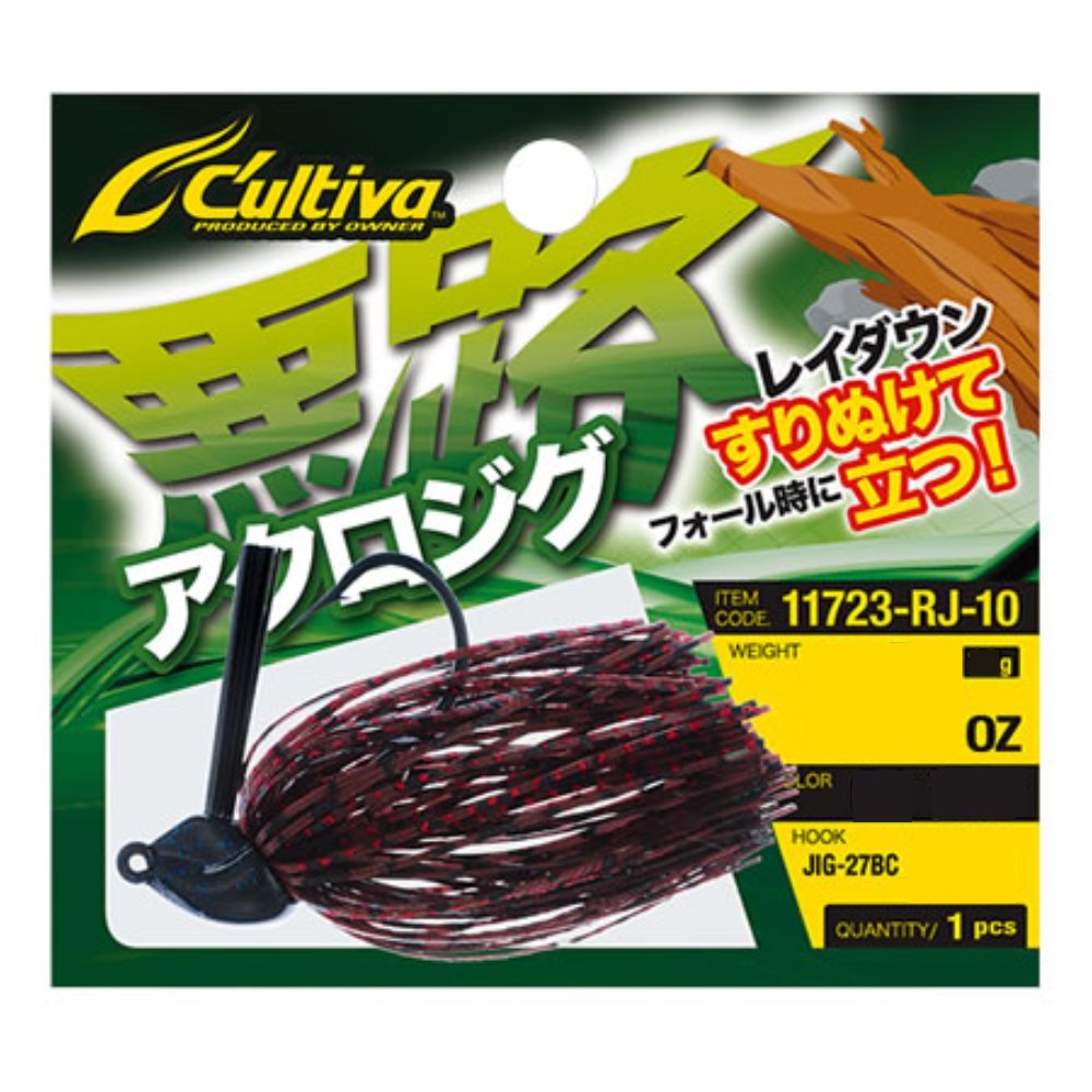 Amazon.co.jp: オーナー(OWNER) ラバージグ RJ-10 悪路ジグ 1/2oz 14g